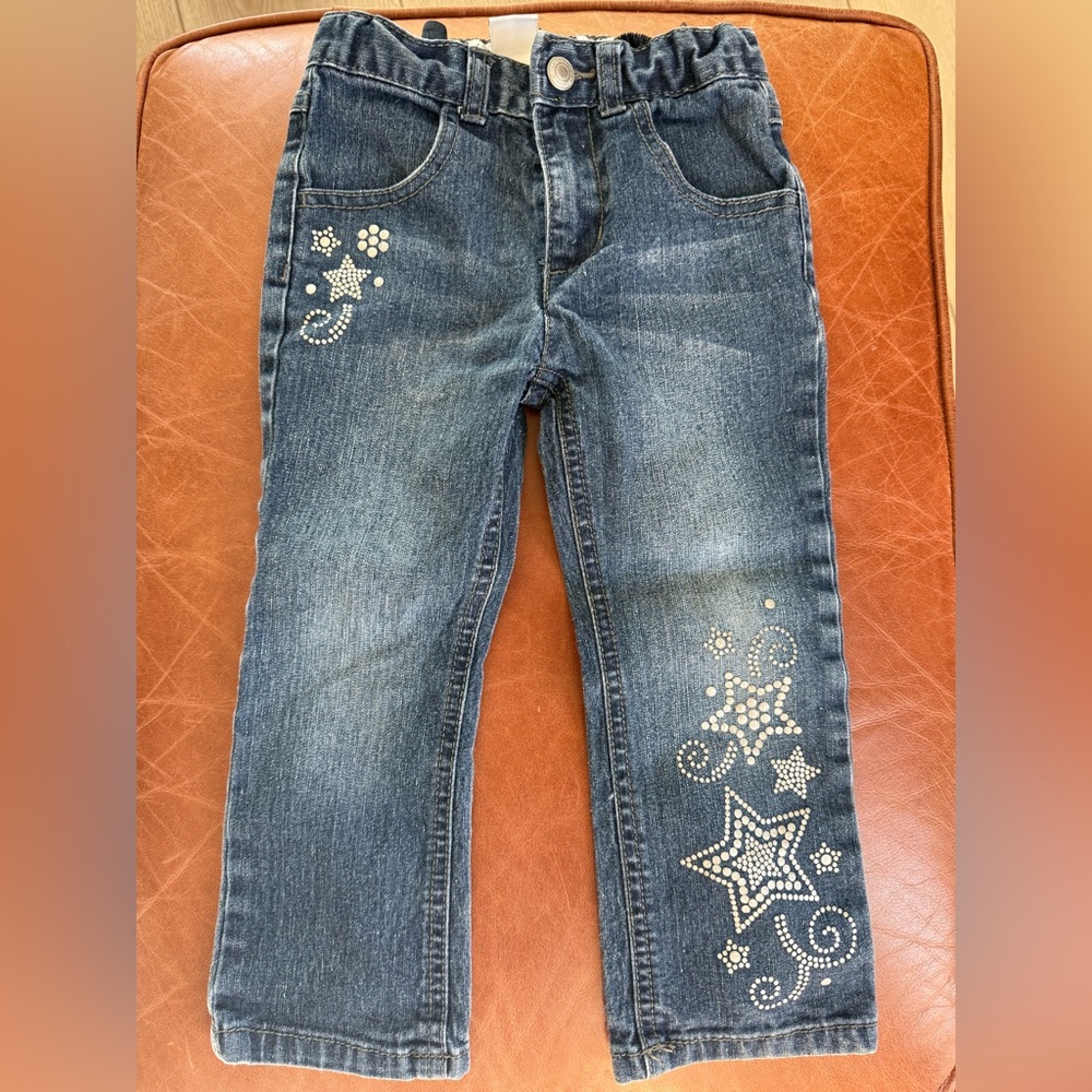 Bundle: Jordache & Healthtex Toddler Girl Jeans Size 3T - Picture 2 of 10